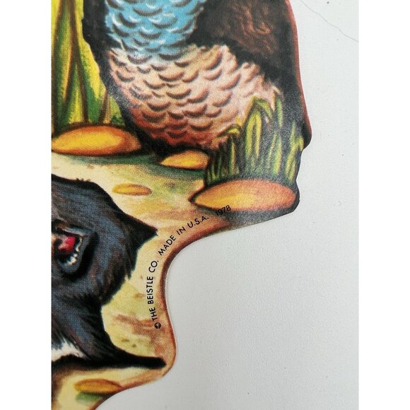 Vintage Lot Of 13 1978 Beistle Thanksgiving Decor Die-Cut Honeycomb Made In USA - Picture 15 of 15